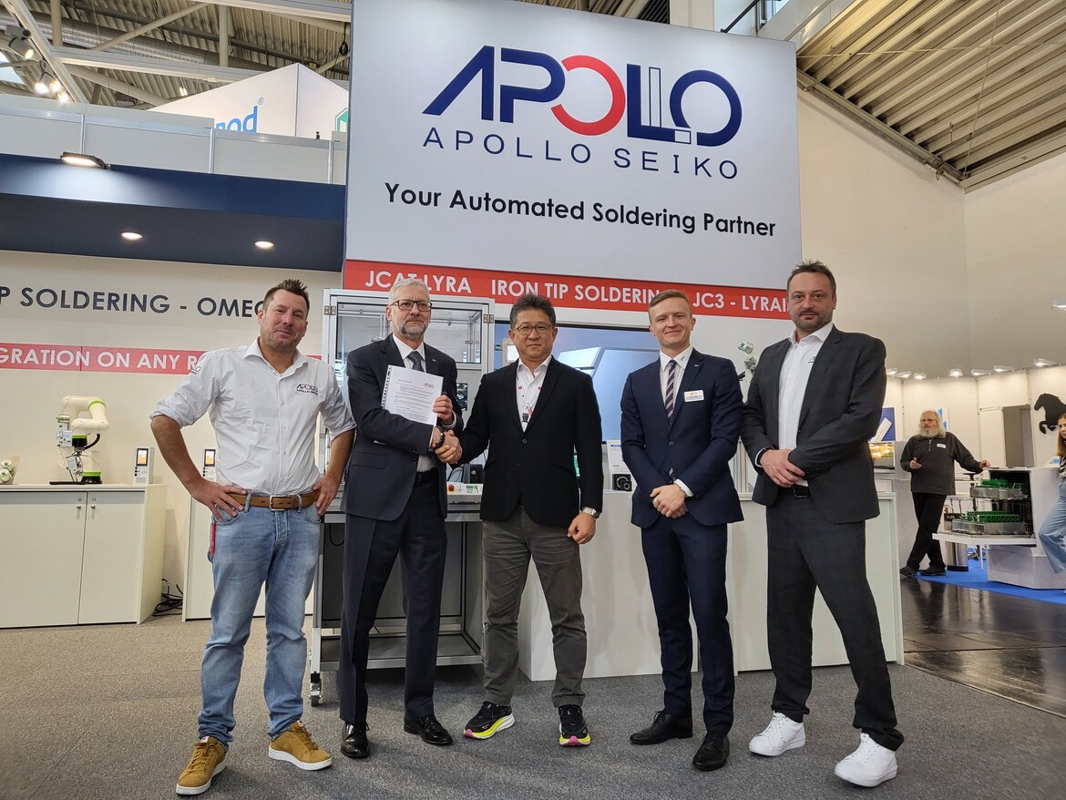 Umowa dystrybucyjna z firmą Apollo Seiko