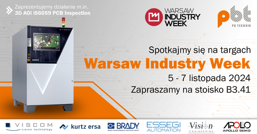 PB Technik na Warsaw Industry Week 2024 – Zapraszamy na stoisko B3.41