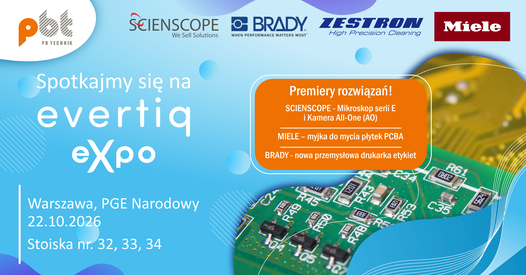 PB Technik na Evertiq Expo 2026 w Warszawie